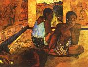 Paul Gauguin  Daydreaming USA oil painting reproduction